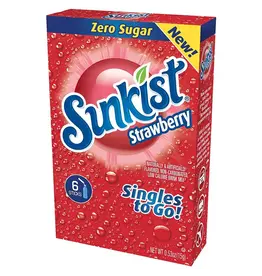 Sunkist - Strawberry Singles Drink Mix