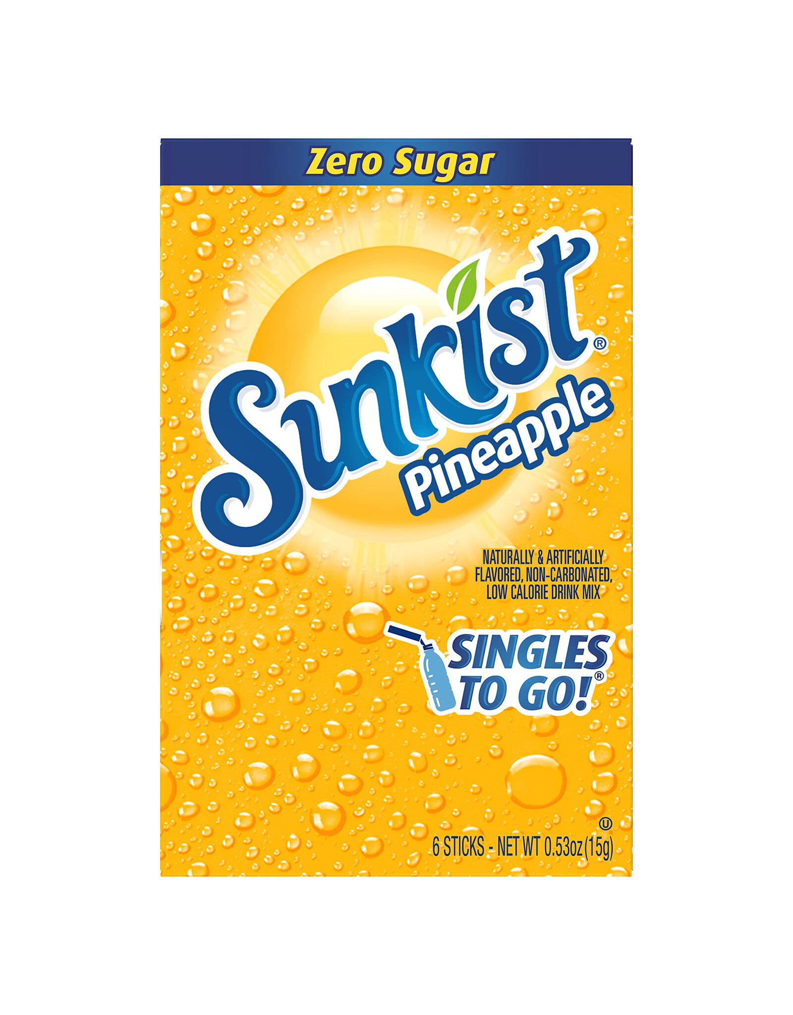 Sunkist - Pineapple Singles Drink Mix