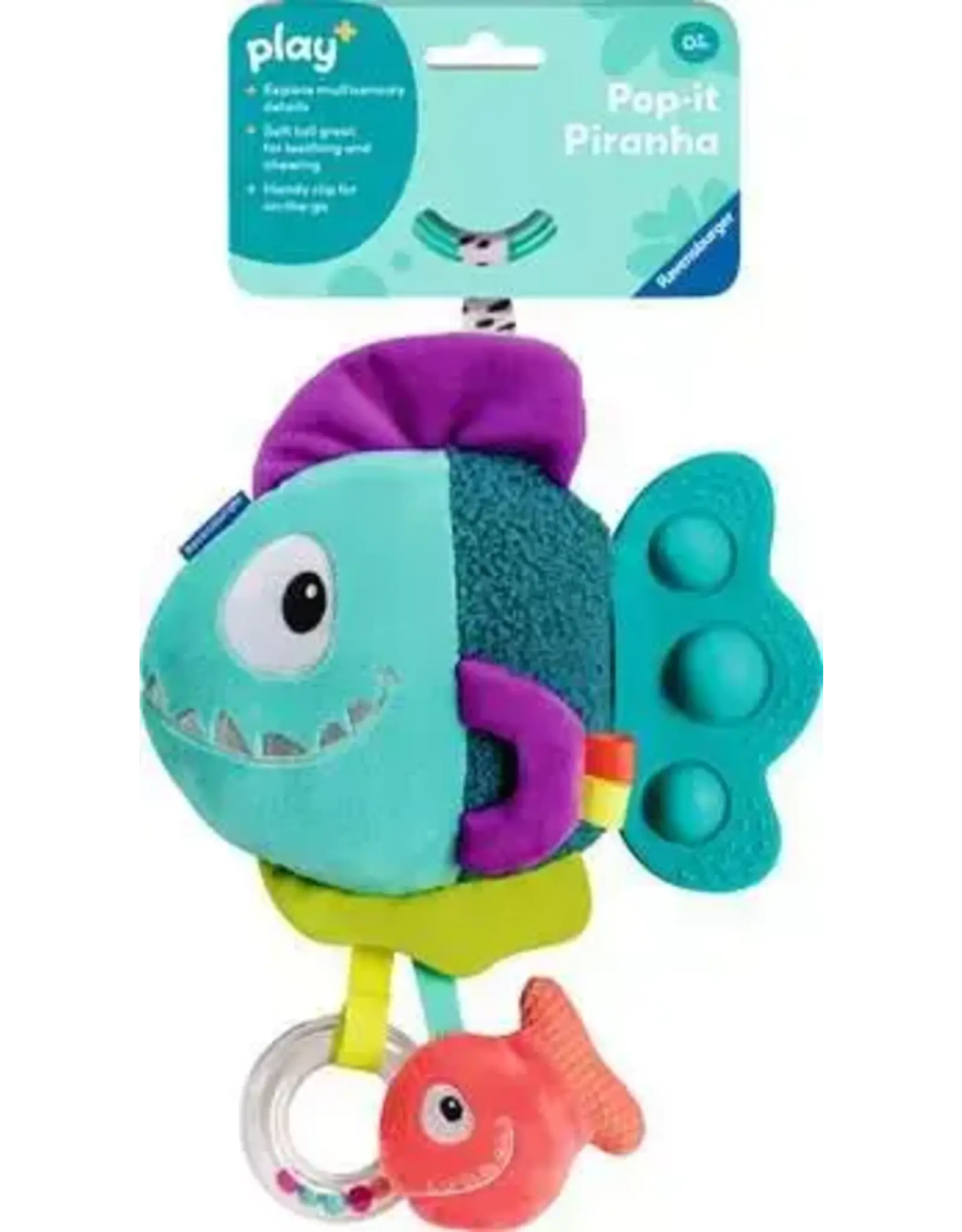 Ravensburger Play Blue Pop-it Piranha