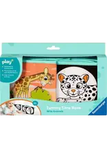 Ravensburger Tummy Time Book: Wild Animals