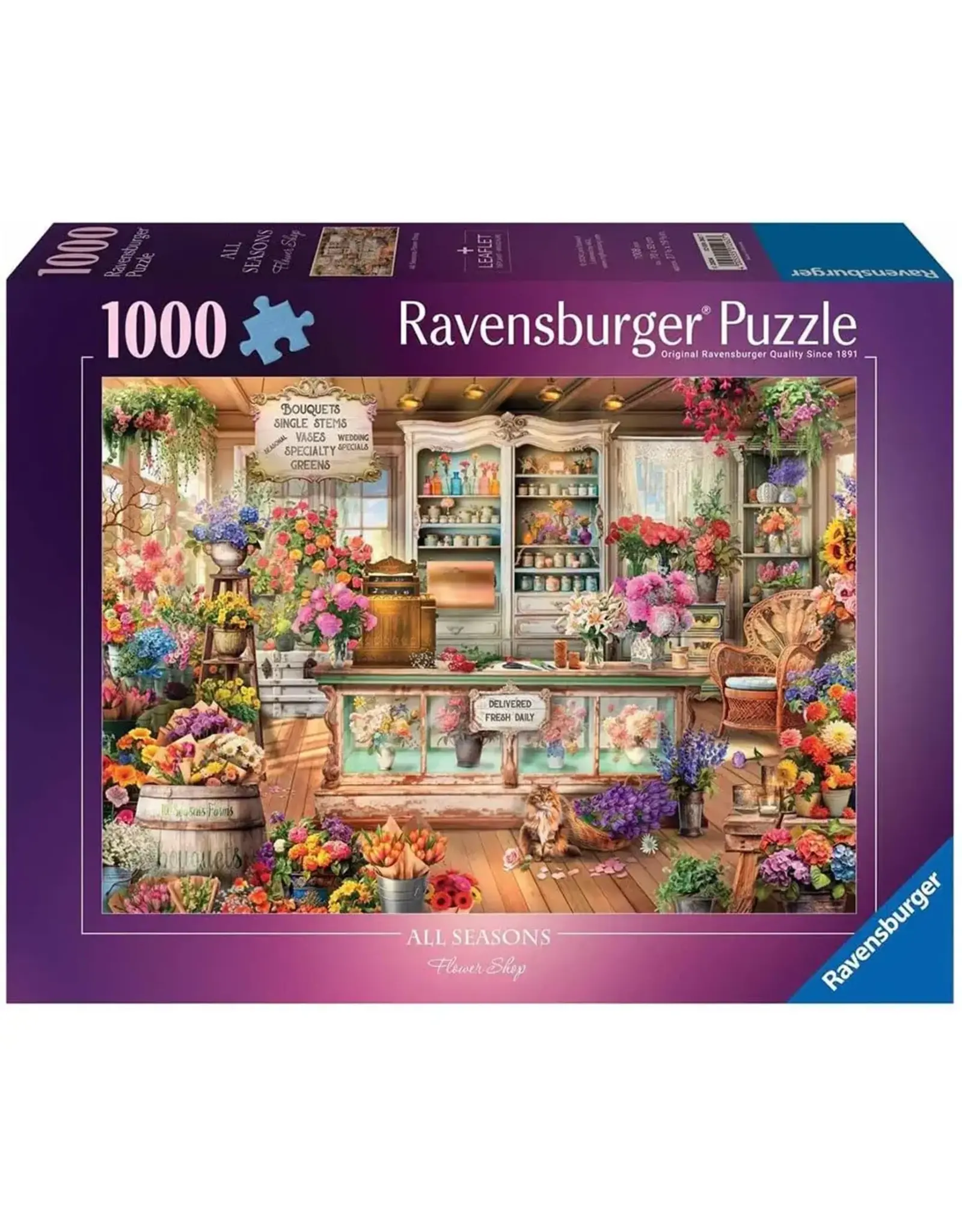 Ravensburger All Seasons Flower Shop 1000pc