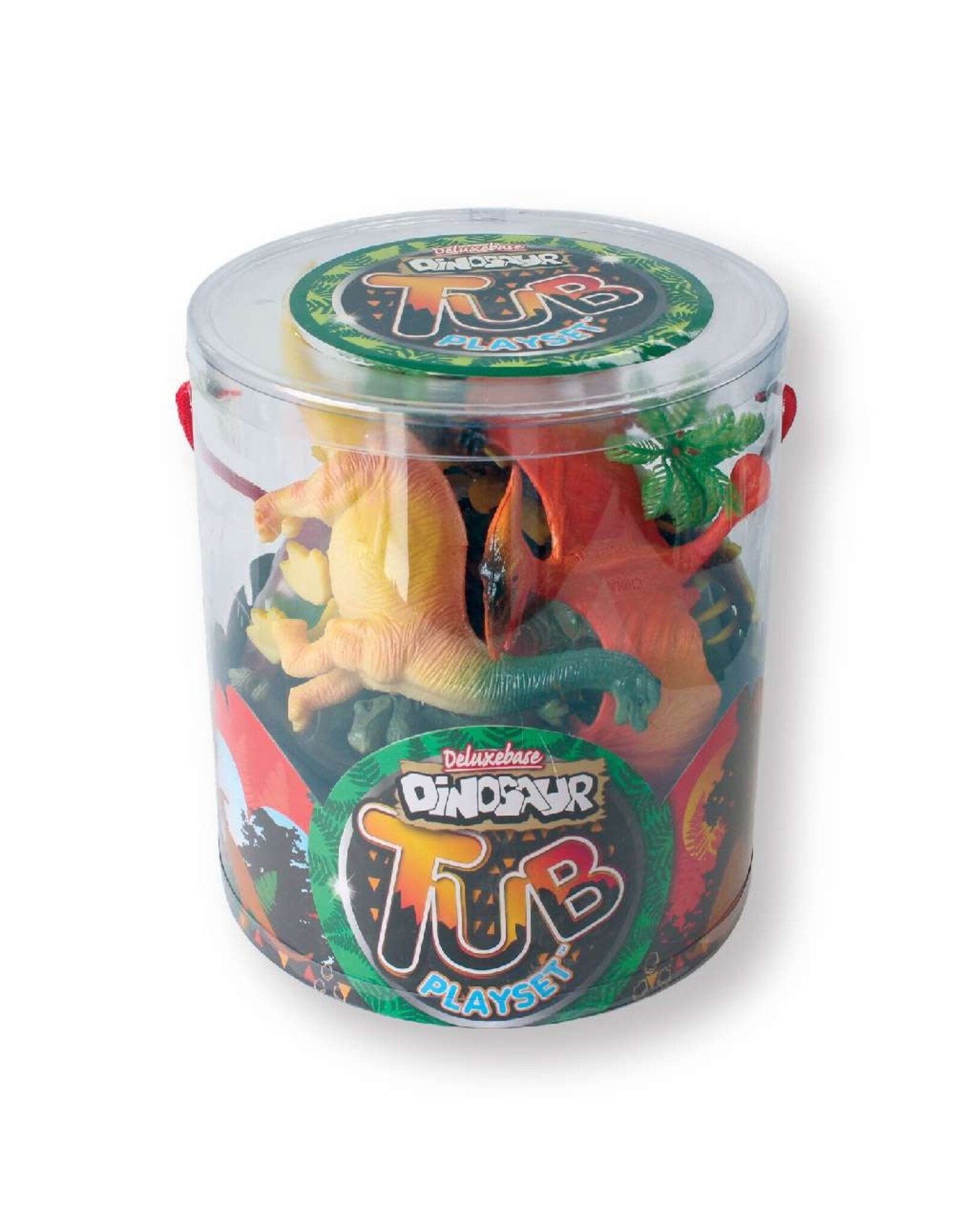 Deluxebase Tub Playset - Dinosaur