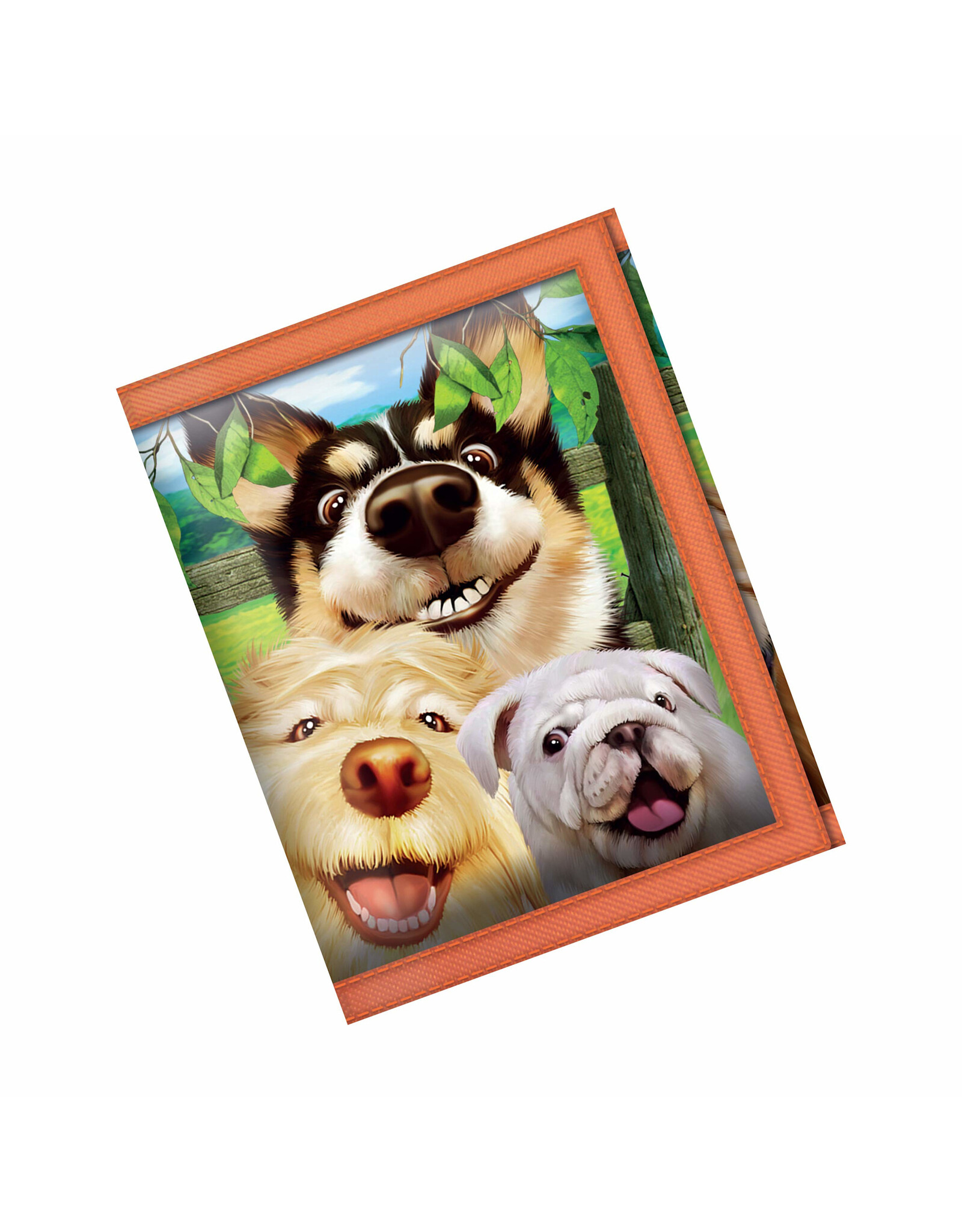Deluxebase 3D LiveLife Wallets - Canine Selfie
