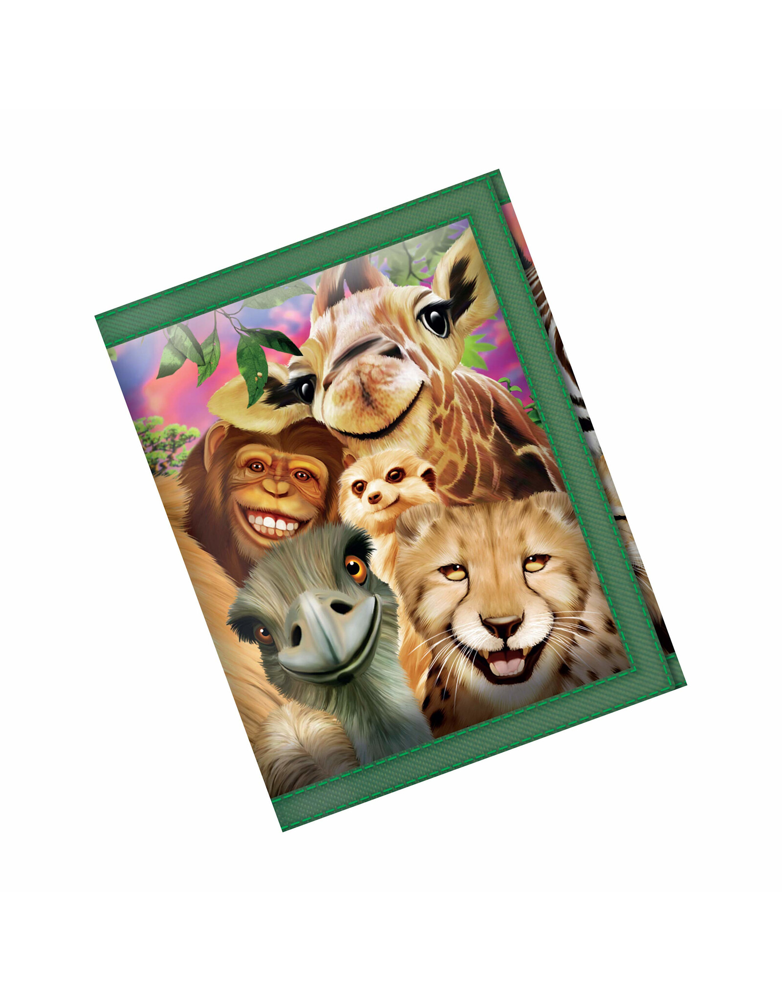 Deluxebase 3D LiveLife Wallets - Safari Smiles