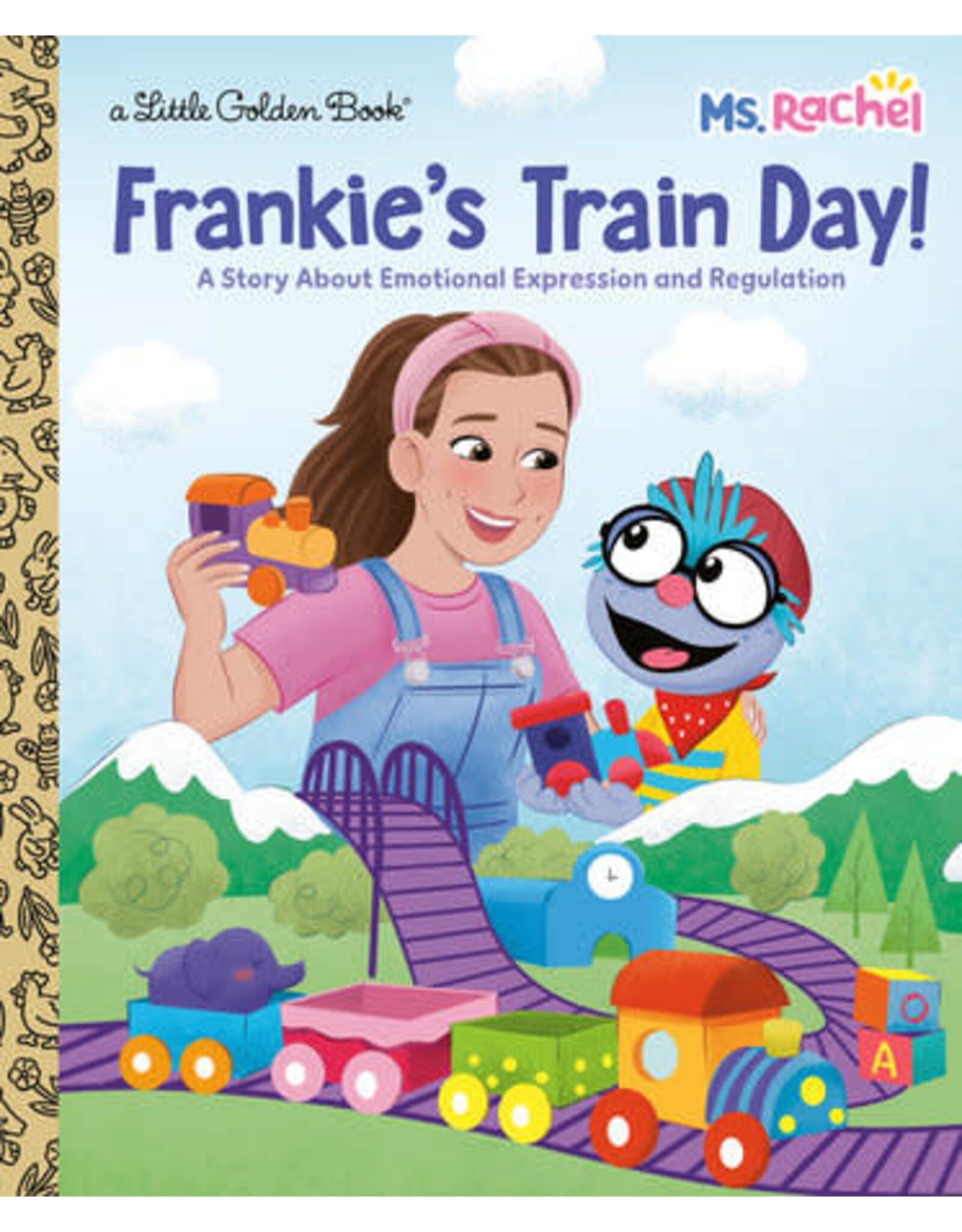 Little Golden Books Frankie's Train Day! (Ms. Rachel) Little Golden Book