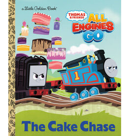 Little Golden Books The Cake Chase (Thomas & Friends: All Engines Go) Little Golden Book