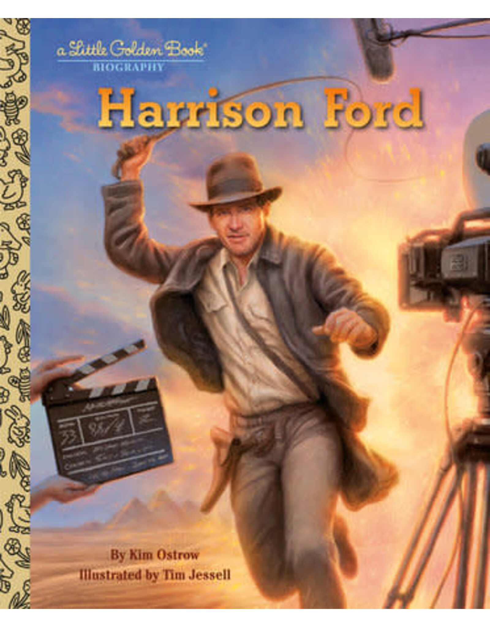 Little Golden Books Harrison Ford: A Little Golden Book Biography