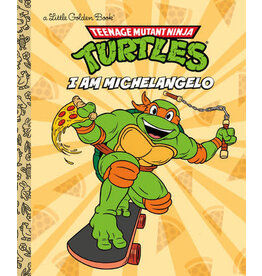 Little Golden Books I Am Michelangelo (Teenage Mutant Ninja Turtles) Little Golden Book