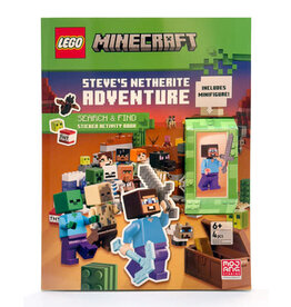Steve's Netherite Adventure (LEGO Minecraft)