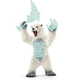 Schleich Eldrador Creatures - Blizzard Bear with Weapon