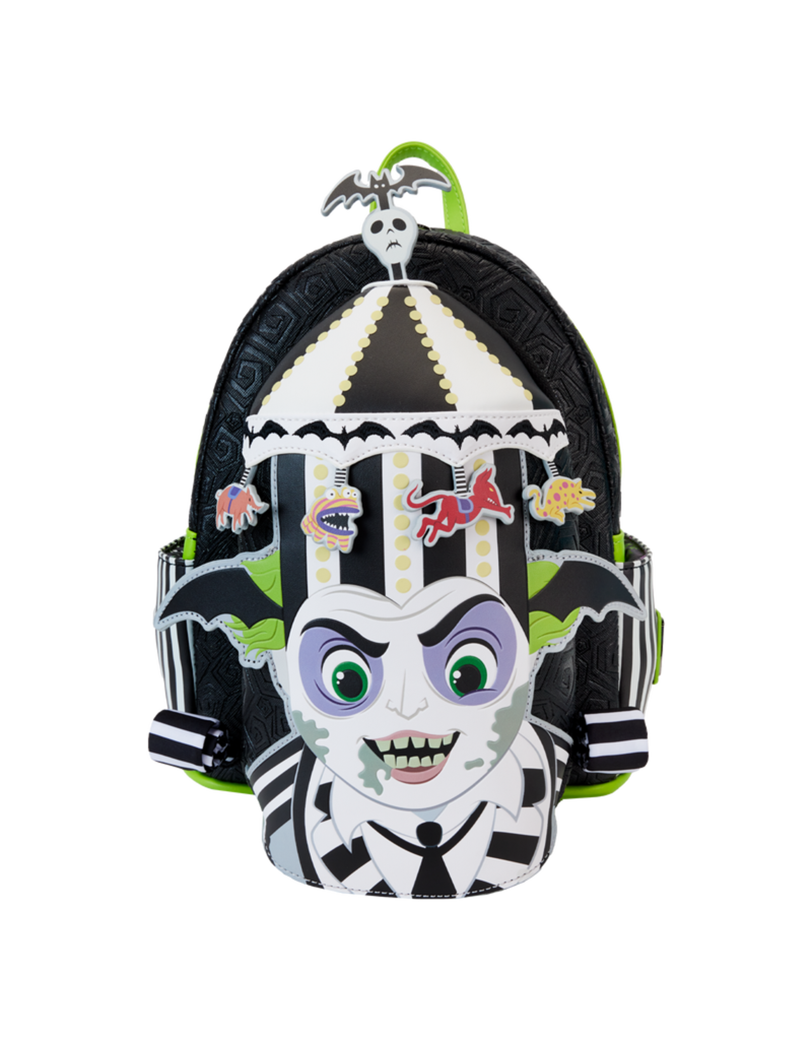 Loungefly Beetlejuice Carousel Hat Light Up Cosplay Mini Backpack