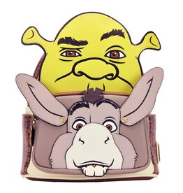 Loungefly Shrek and Donkey Cosplay Mini Backpack