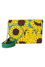 Loungefly Shrek & Donkey Sunflower Field Crossbody Bag