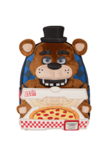 Loungefly Five Nights at Freddy's Freddy Fazbear Plush Cosplay Lenticular Mini Backpack