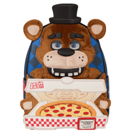 Loungefly Five Nights at Freddy's Freddy Fazbear Plush Cosplay Lenticular Mini Backpack