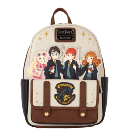 Loungefly Harry Potter Hogwarts Flap Pocket Mini Backpack