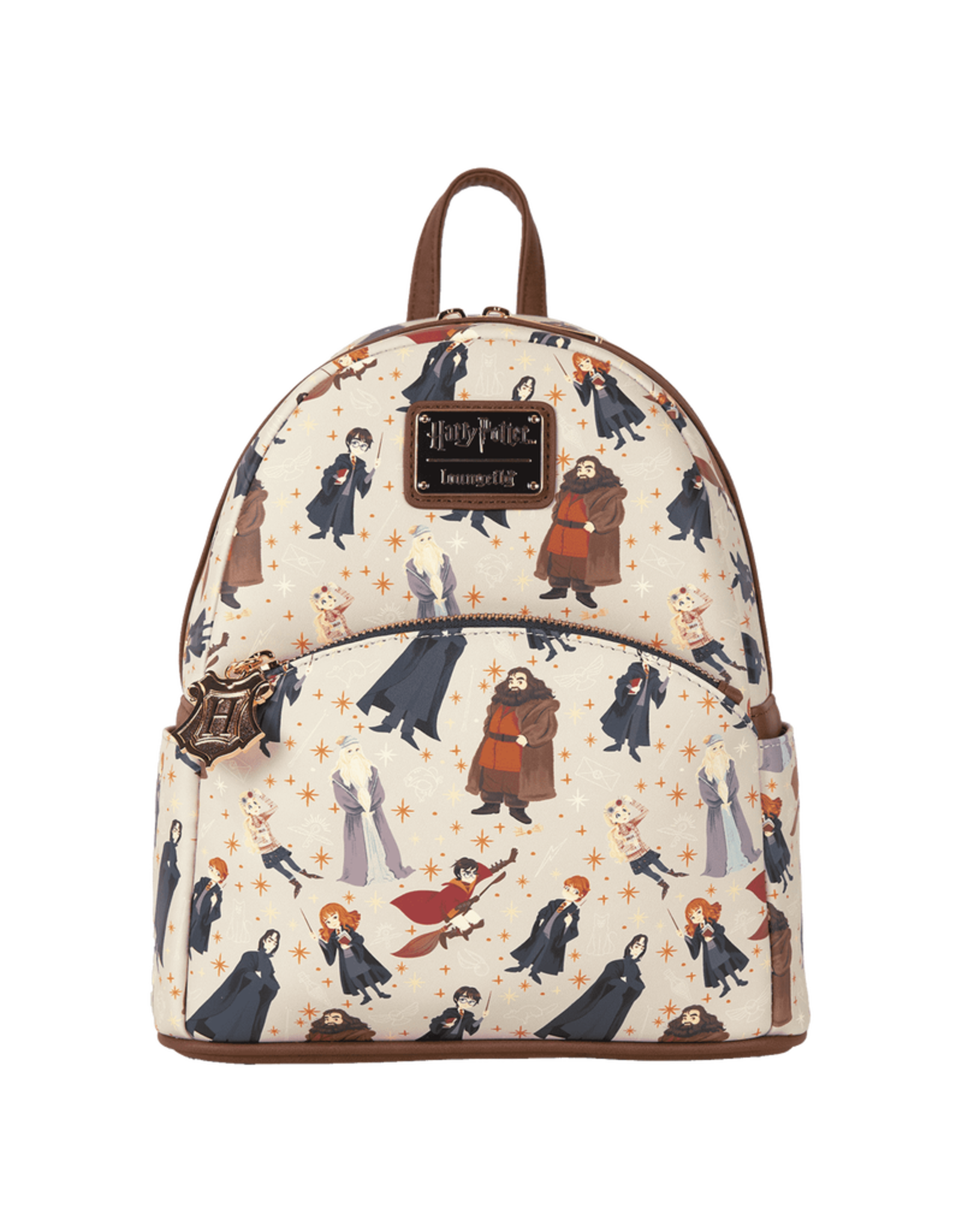 Loungefly Harry Potter Hogwarts All-Over Print Mini Backpack
