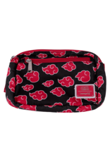 Loungefly Naruto Akatsuki All-Over Print Nylon Sling Crossbody Bag