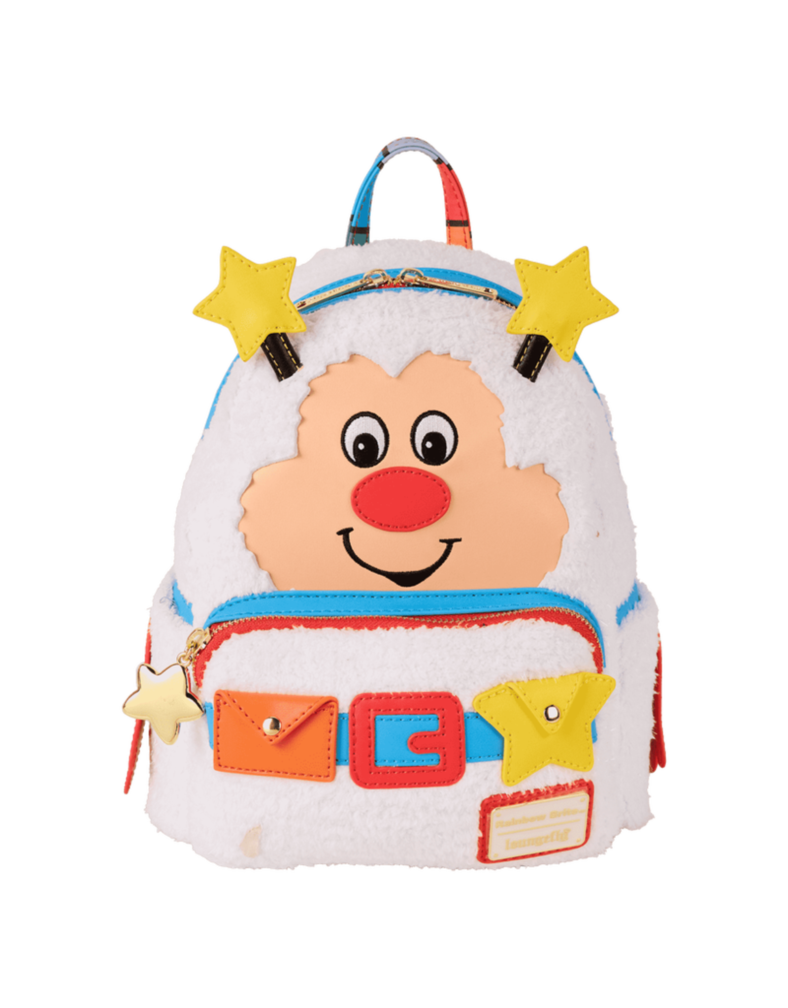 Loungefly Rainbow Brite Twink Plush Cosplay Light Up Mini Backpack