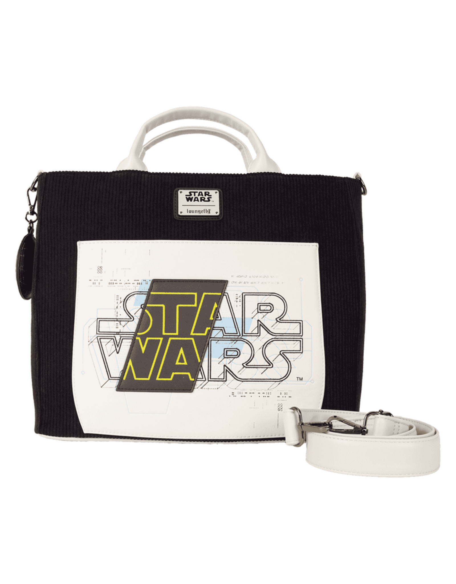 Loungefly Star Wars: The Power of the Force Convertible Backpack & Tote Crossbody Bag