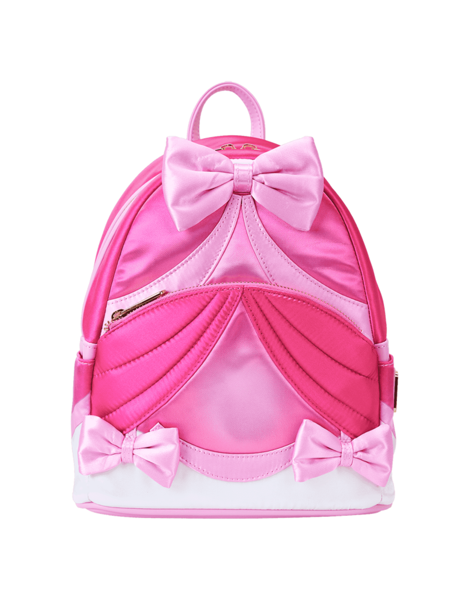 Loungefly Cinderella 75th Anniversary Pink Bow Gown Cosplay Mini Backpack