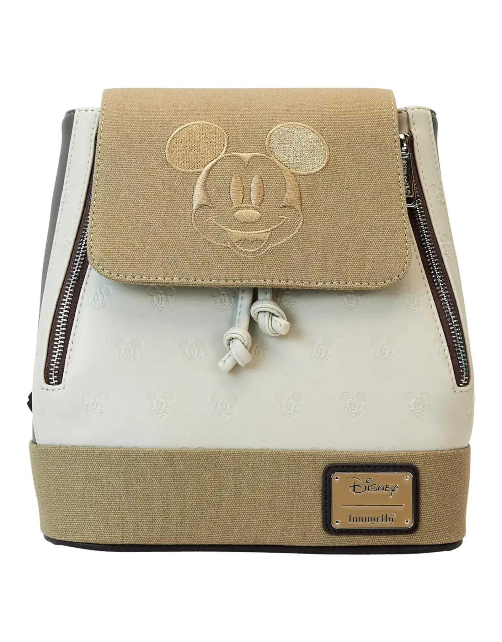 Loungefly Disney Mickey & Friends Canvas Mini Backpack