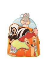 Loungefly Bambi & Friends Triple Pocket Mini Backpack