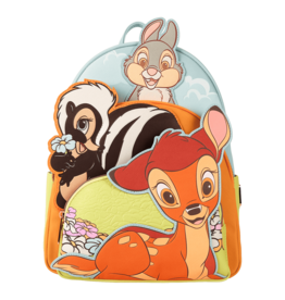 Loungefly Bambi & Friends Triple Pocket Mini Backpack