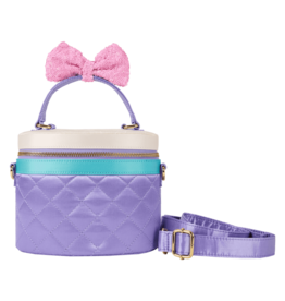 Loungefly Daisy Duck 85th Anniversary Sequin Quilted Crossbody Bag