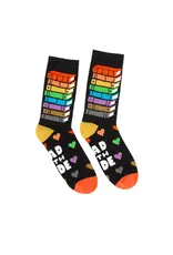 Out of Print Read with Pride Socks