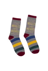 Out of Print Books Turn Muggles Into Wizards Socks