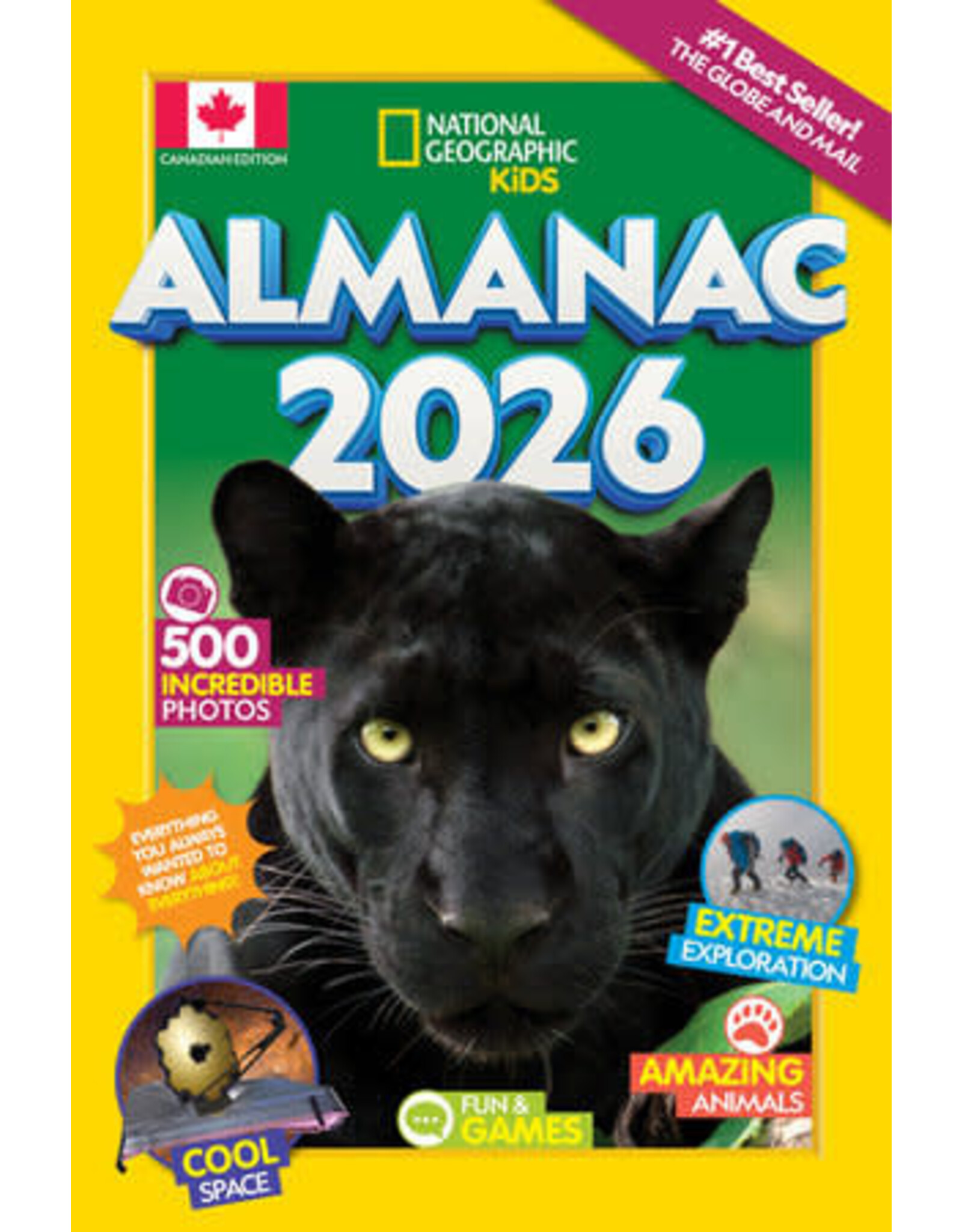 National Geographic Kids Almanac 2026 (Canadian Edition)