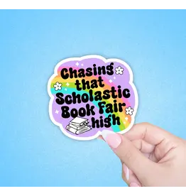 Radical Buttons Scholastic Book Fair High Sticker