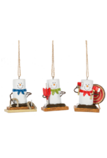 Ganz S'mores Outdoor Game Ornaments