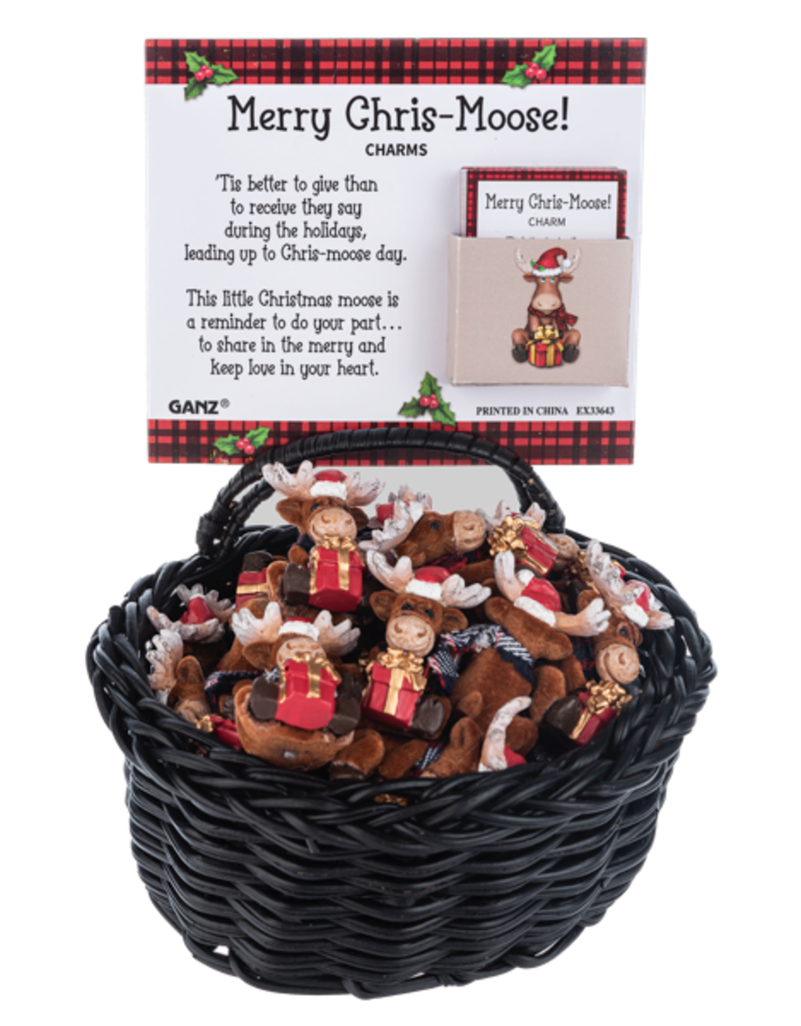 Ganz Merry Chris-Moose Charm