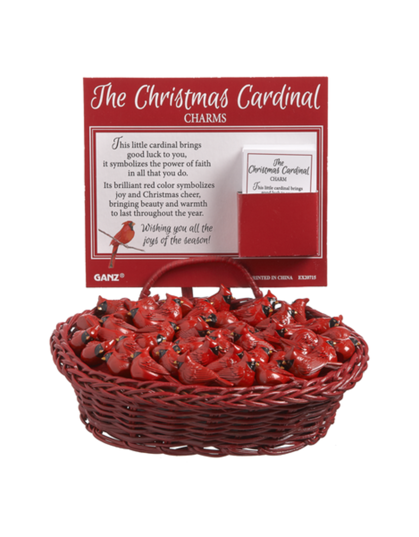 Ganz The Christmas Cardinal Charm