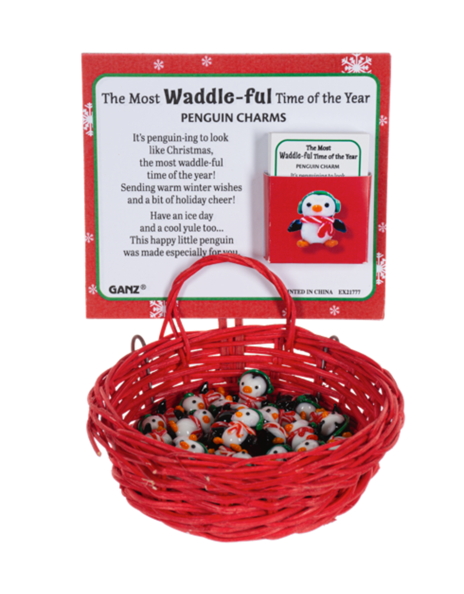Ganz The Most Waddle-ful Time of the Year Penguin Charm