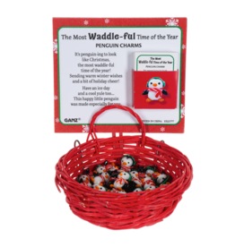 Ganz The Most Waddle-ful Time of the Year Penguin Charm