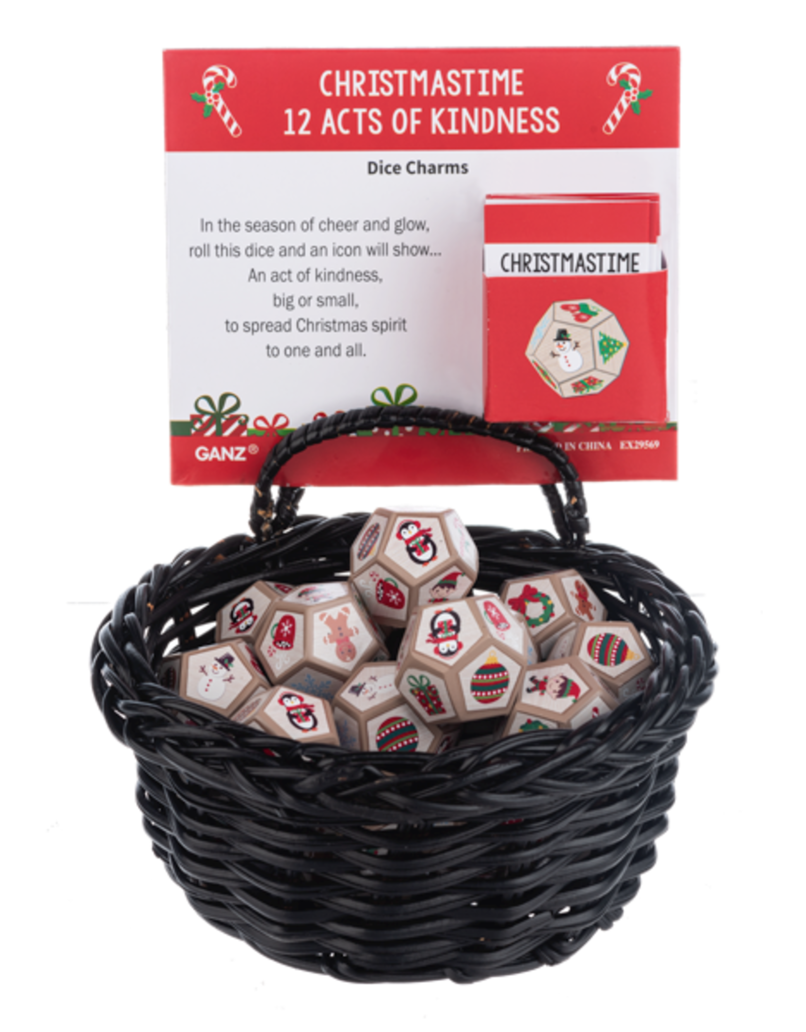 Ganz Christmas Time 12 days of Kindness Dice
