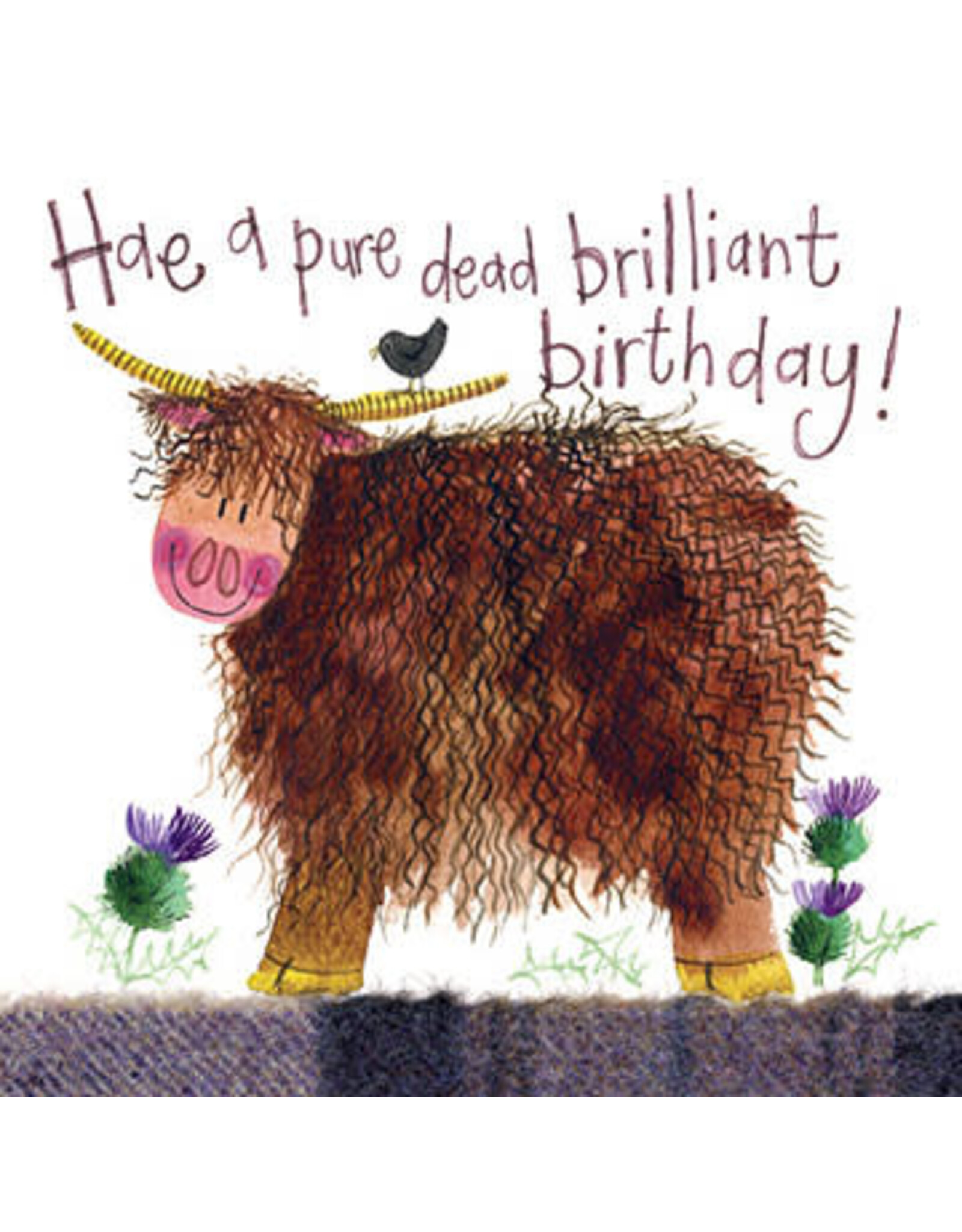 Alex Clark Art Pure Dead Brilliant Card