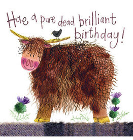 Alex Clark Art Pure Dead Brilliant Card