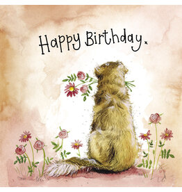 Alex Clark Art Sunshine Goldie Card