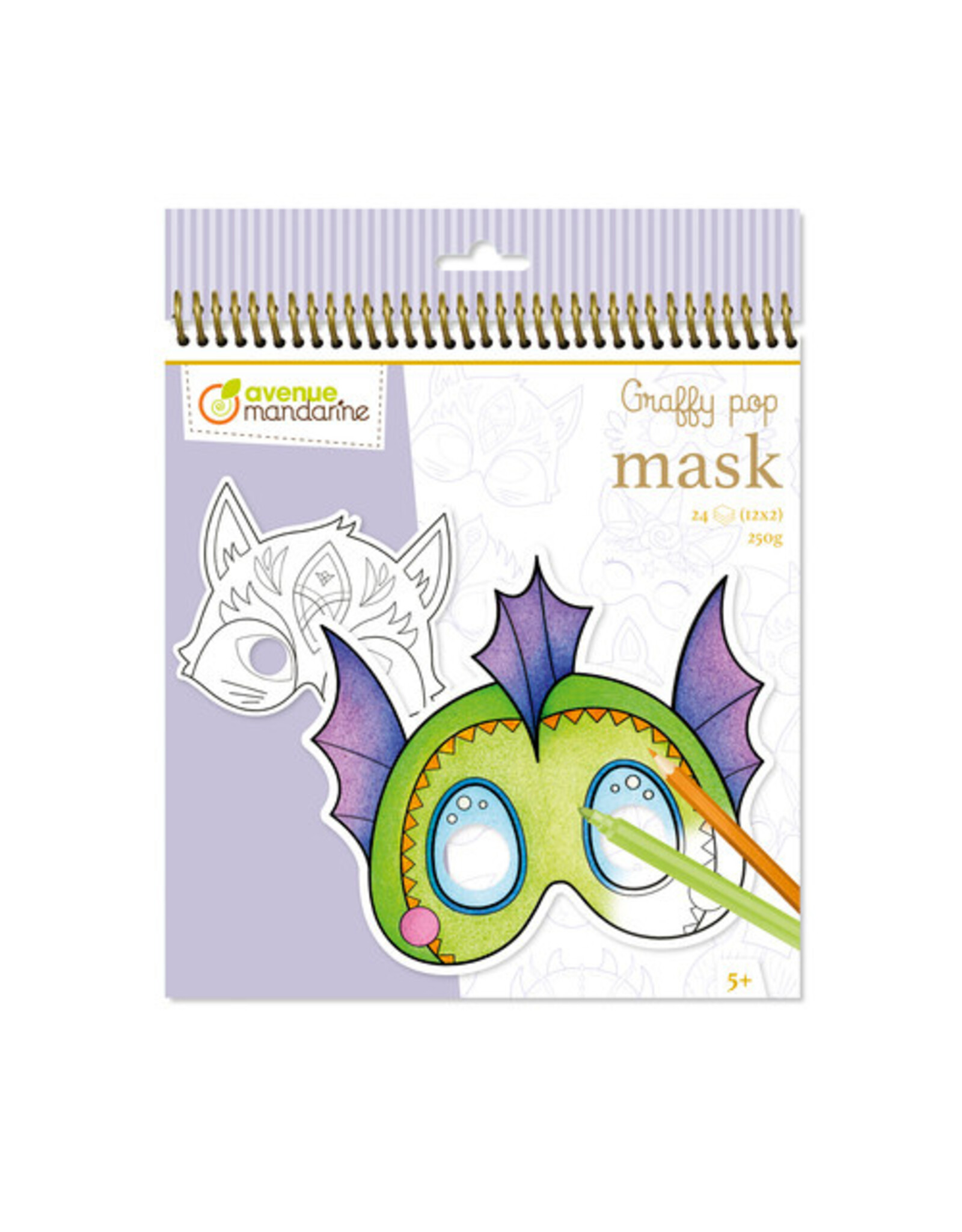 Graffy Pop Mask - Fantastic Animals - CLEARANCE