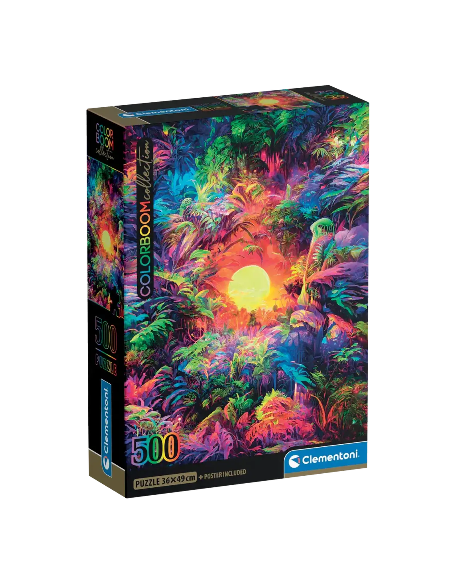 Colorbloom: Psychedelic Jungle Sunrise 500pc