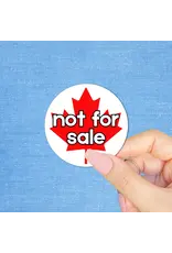 Radical Buttons Canada Not for Sale Sticker