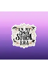 Radical Buttons Onyx Storm Fantasy Reader Bookish Sticker