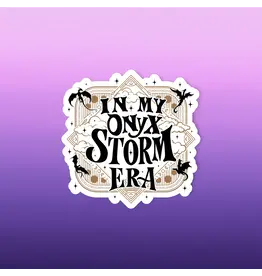 Radical Buttons Onyx Storm Fantasy Reader Bookish Sticker