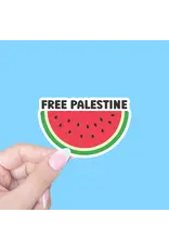 Radical Buttons Free Palestine Sticker