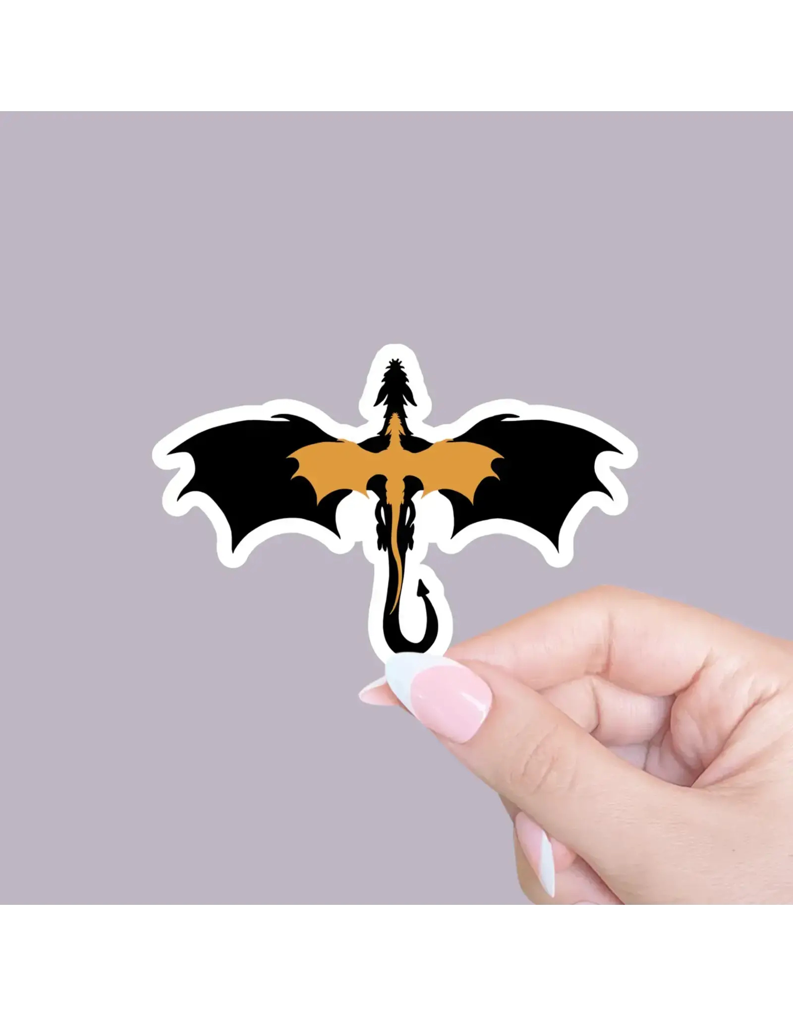 Radical Buttons Fantasy Reader Sticker