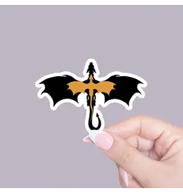 Radical Buttons Fantasy Reader Sticker